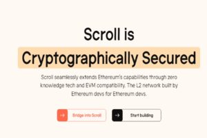 Scroll Open source zkEVM Layer 2 Protocol - Potential airdrop